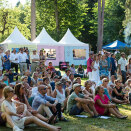 Festivalstemning på Skaugum (Foto: Aleksander Andersen / NTB scanpix)